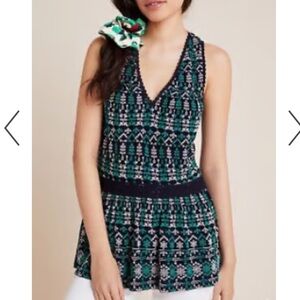 Maeve by Anthropologie Embroidered Top